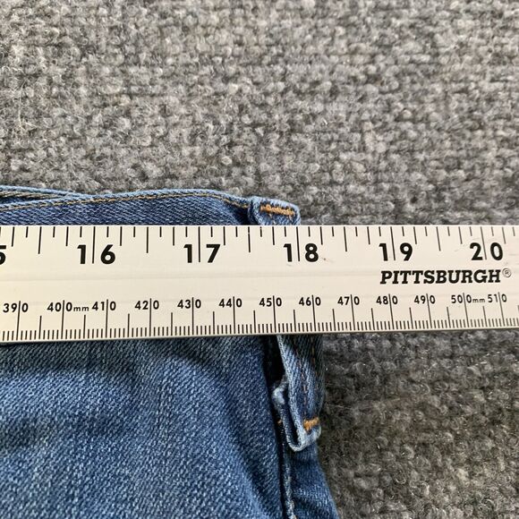 Carhartt Mens Relaxed Fit Blue Jeans Straight Med Wash Size 36 x 30 - Picture 15 of 16